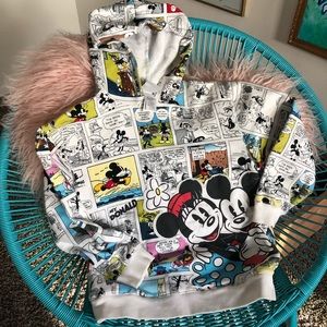 Disney comic book style hoodie Kids M